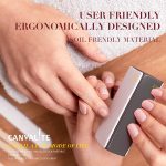 Nail Files Canvalite Nail File and Buffer Professional Emery Boards Washable Double Sided Reusable Manicure File for Home and Salon Use 6 PCS - Image 8